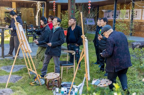 “两岸同心·文脉承续”海峡两岸名家云上交流暨书画展​在永嘉举行